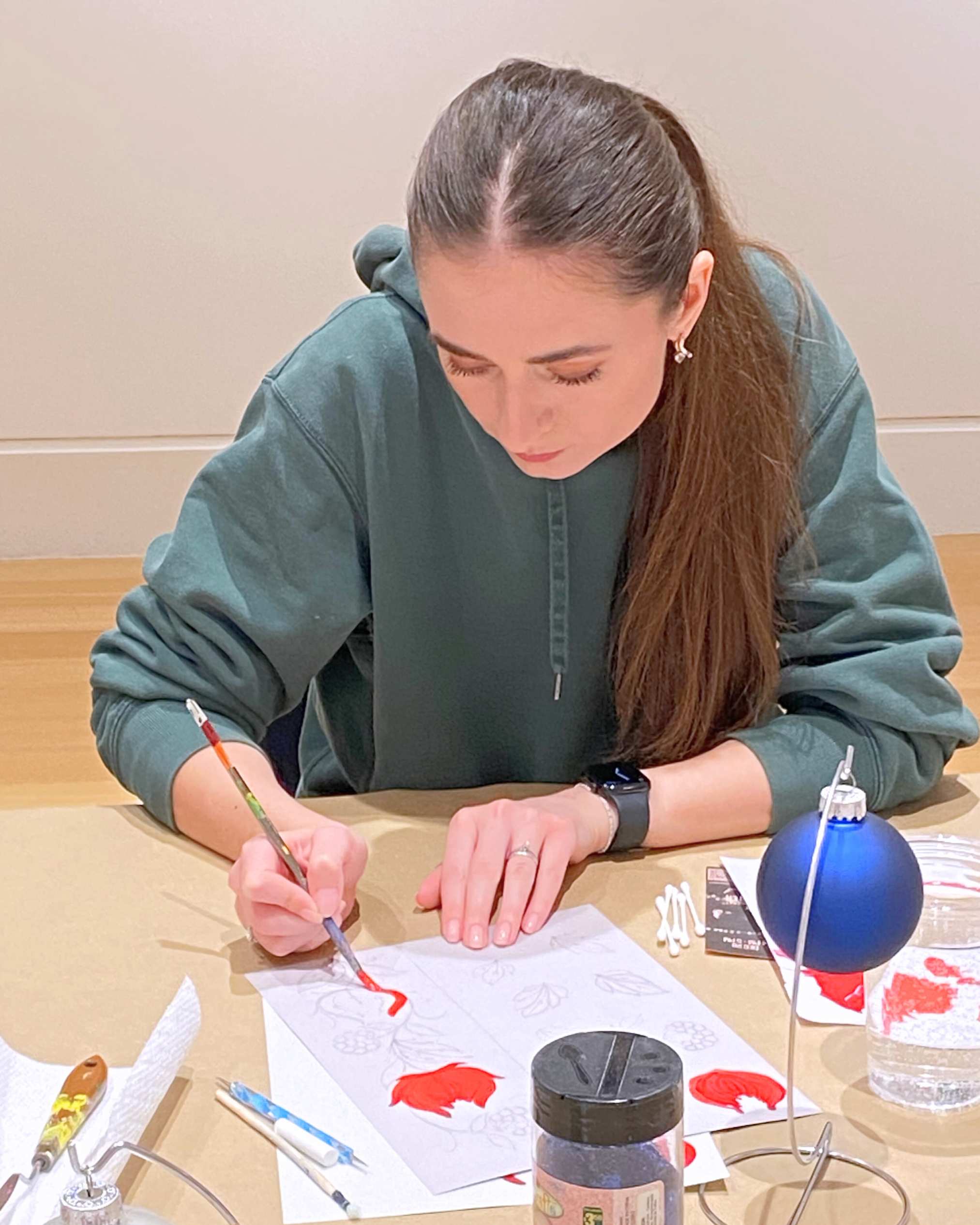 Petrykivka Christmas Ornament Workshop, Thursday, December 11, 2025